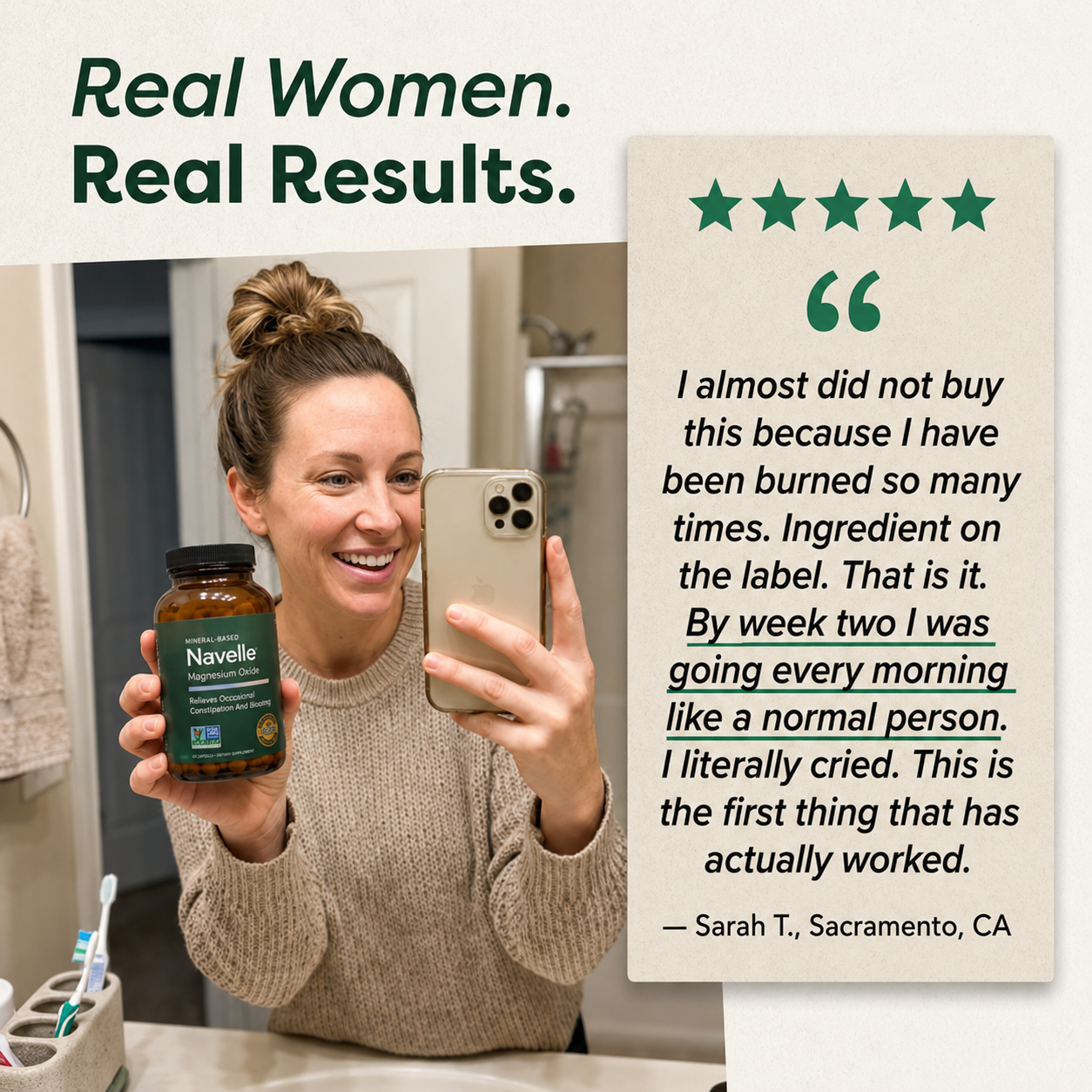Navelle™ Magnesium Oxide Daily Regularity